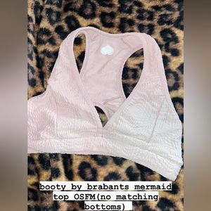 Booty By Brabants mermaid mauve top OSFM never worn